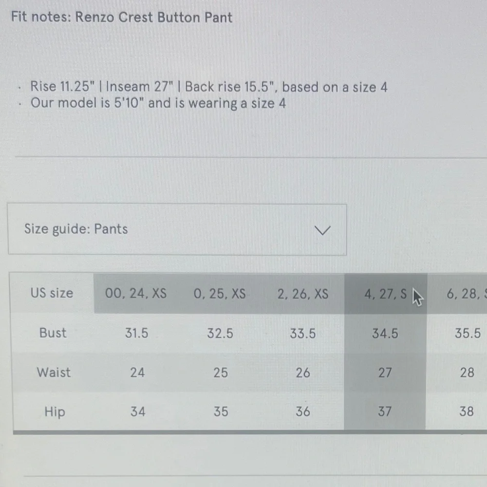 NWOT Veronica Beard Off-White/Gold Renzo Pants sz 4 - Picture 9 of 9